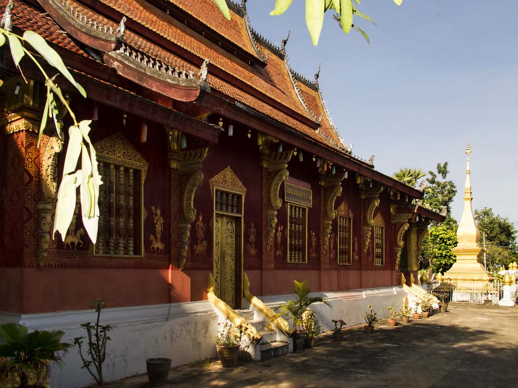 Luang Prabang temple Wat Sensoukharam